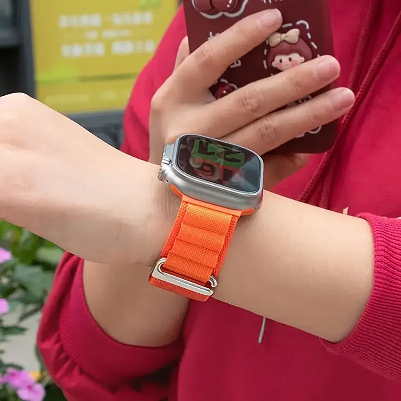 Alpine Loop Strap For Apple Watch Ultra 2 Band 9 8 7 49mm 45mm 41mm Nylon Sports Bracelet iWatch 10 6 5 4SE 44/40mm 46/42mm Belt