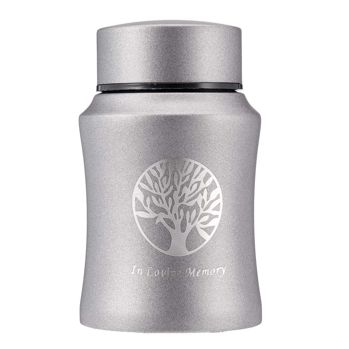 Złoto/srebro drzewo urny ze stali nierdzewnej zwierzęta placki kot ptaki mysz kremacja urna na prochy pamiątka trumna columbar zwierzęta pamiątki: Tree srebro