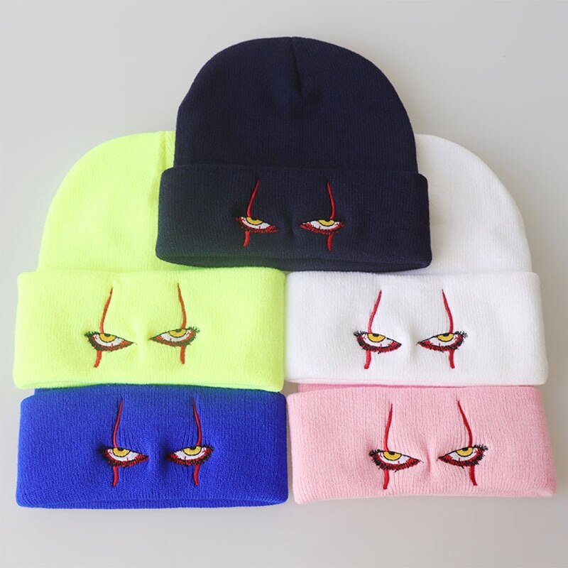 Unisex Wintermütze Warme Strickmützen - Custom Electronic Rock Design Mütze Herbst Winter