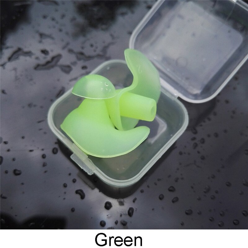 Ear Plugs Silicone Ear Protection Earplugs for Sleeping Foam Plug Anti-Noise Ear Protectors Noise Reduction Hearing Protection: Green