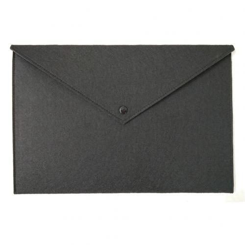 Felt Envelope A4 File Pocket Document Bag Holder Organizer School Office Supply: Grey