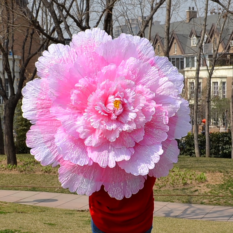 Dance props Peony umbrella children stage performance umbrella adult dance performance flower Games entrance props