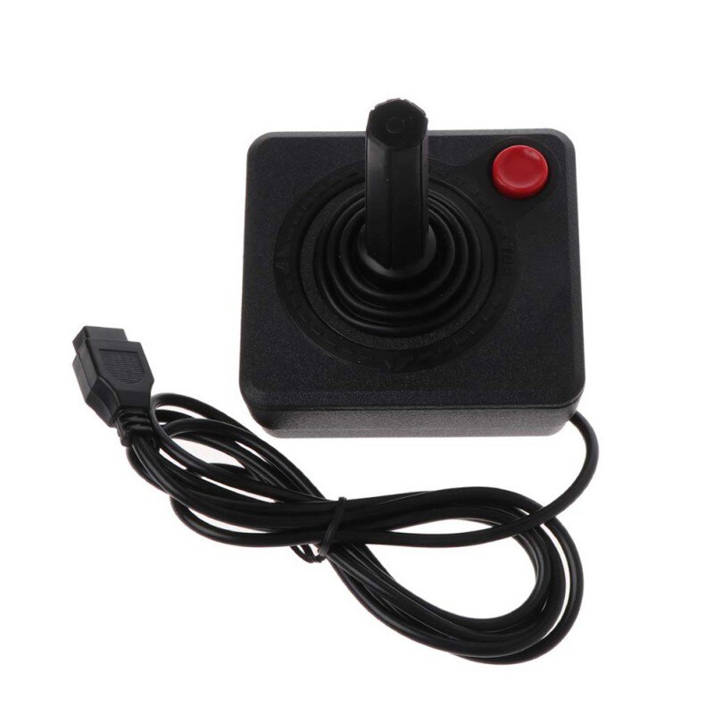 Gaming Joystick Gamepad Controller High Game Rocker With Single Action Button For Atari 2600