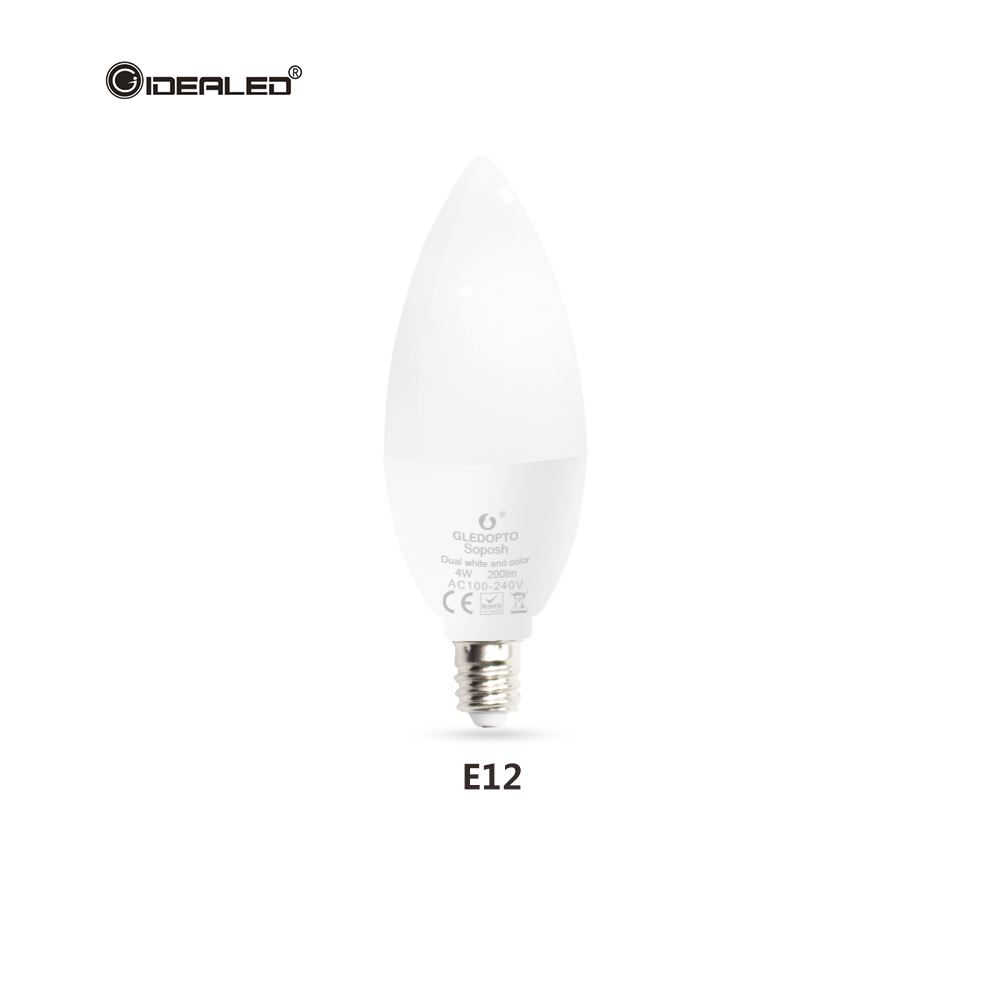 Zigbee hub Smart led lamp rgbw/rgbww smart APP controle Dimmen E14 Door Zigbee Echo plus Lightify Hub, homee, Smart Vrienden