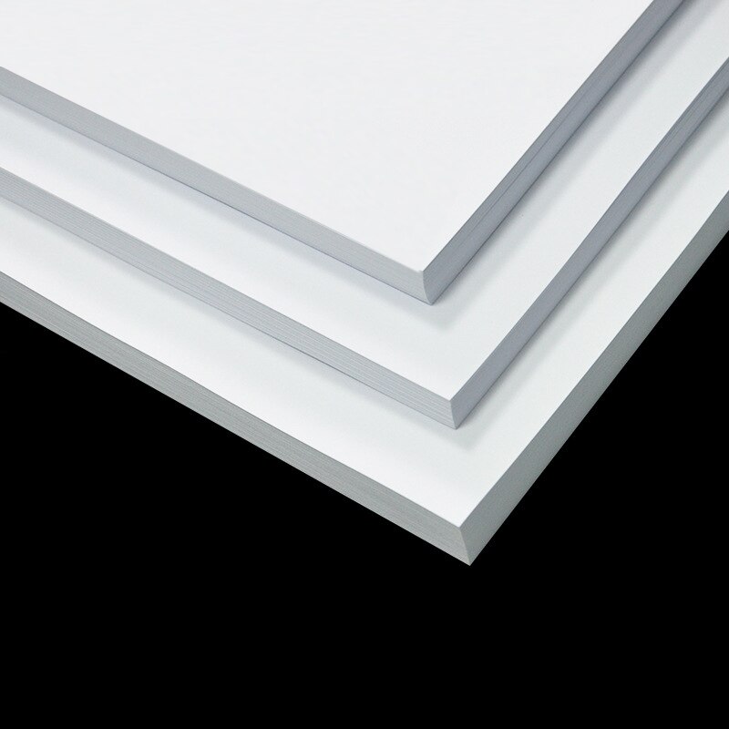 100Pcs/Lot Blank Greeting Card Kraft Paper White Postcard Vintage DIY Hand Painted Graffiti Message Card Printer Paper Cardboard