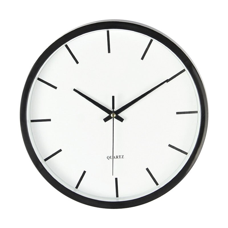 Plastic Wall Clock Study Room Home Wall Clock Digital Clocks Large Decorative Clocks Duvar Saatleri White Watch Bedroom W: Style 1