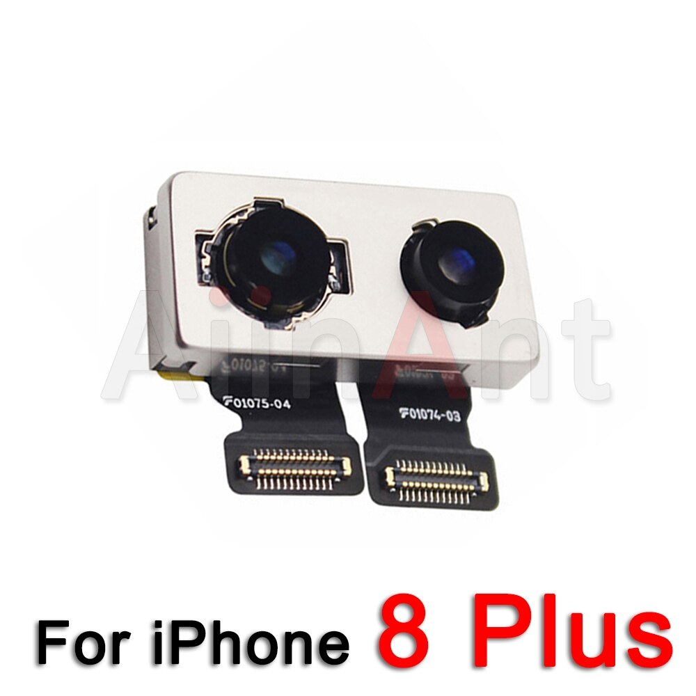 100% Original para iPhone 6 iPhone 6 6s 7 8 Plus cámara Real para iPhone X Xs X 11 Pro Max XR Cámara Flex Cable de teléfono de piezas de repuesto