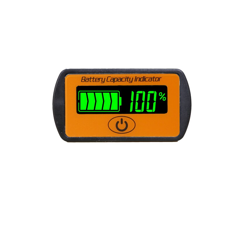 LY7 battery tester battery indicator battery monitor for car ups: Orange