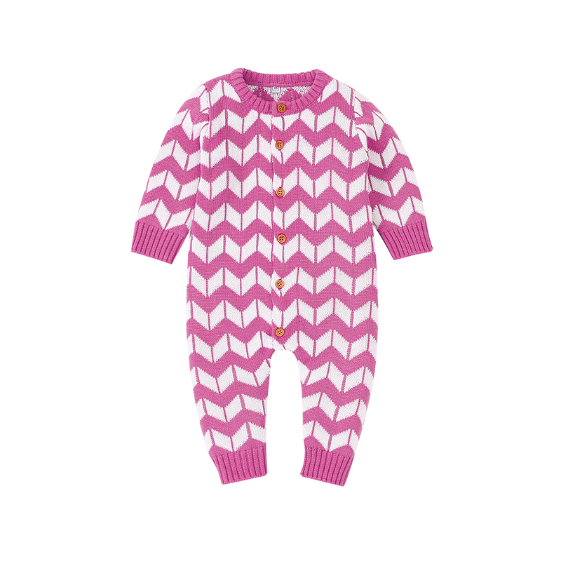 Kids Baby Girl Boy Knitted Romper Unisex Kids Long Sleeve Autumn Winter Jumpsuit Knitwear Infant Boys Girls Clothes: R / 3M
