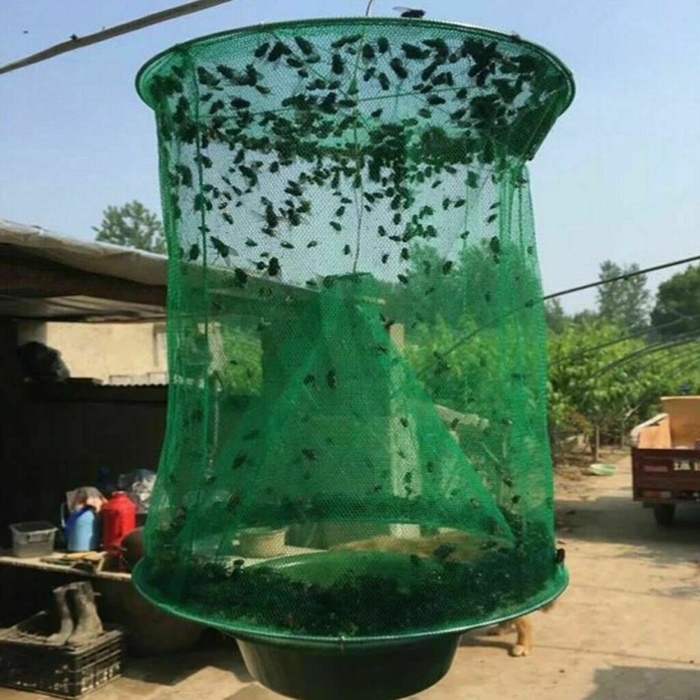 Strongly catch hanging fly trap artifacts trap cages to kill flies cages catch flies killer lure tools