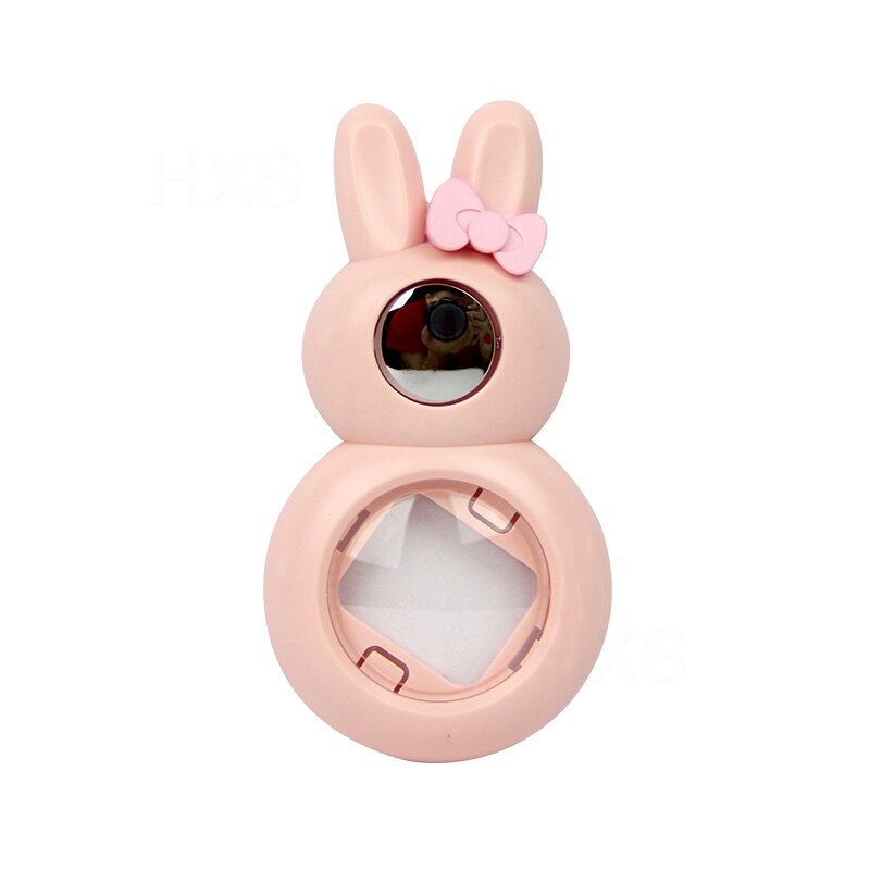 Close-up Lens with Selfie Mirror for FujiFilm Instax Mini 9, Instax Mini 8, Instax Mini 7s Instant Film Photo Camera: Rabbit Pink