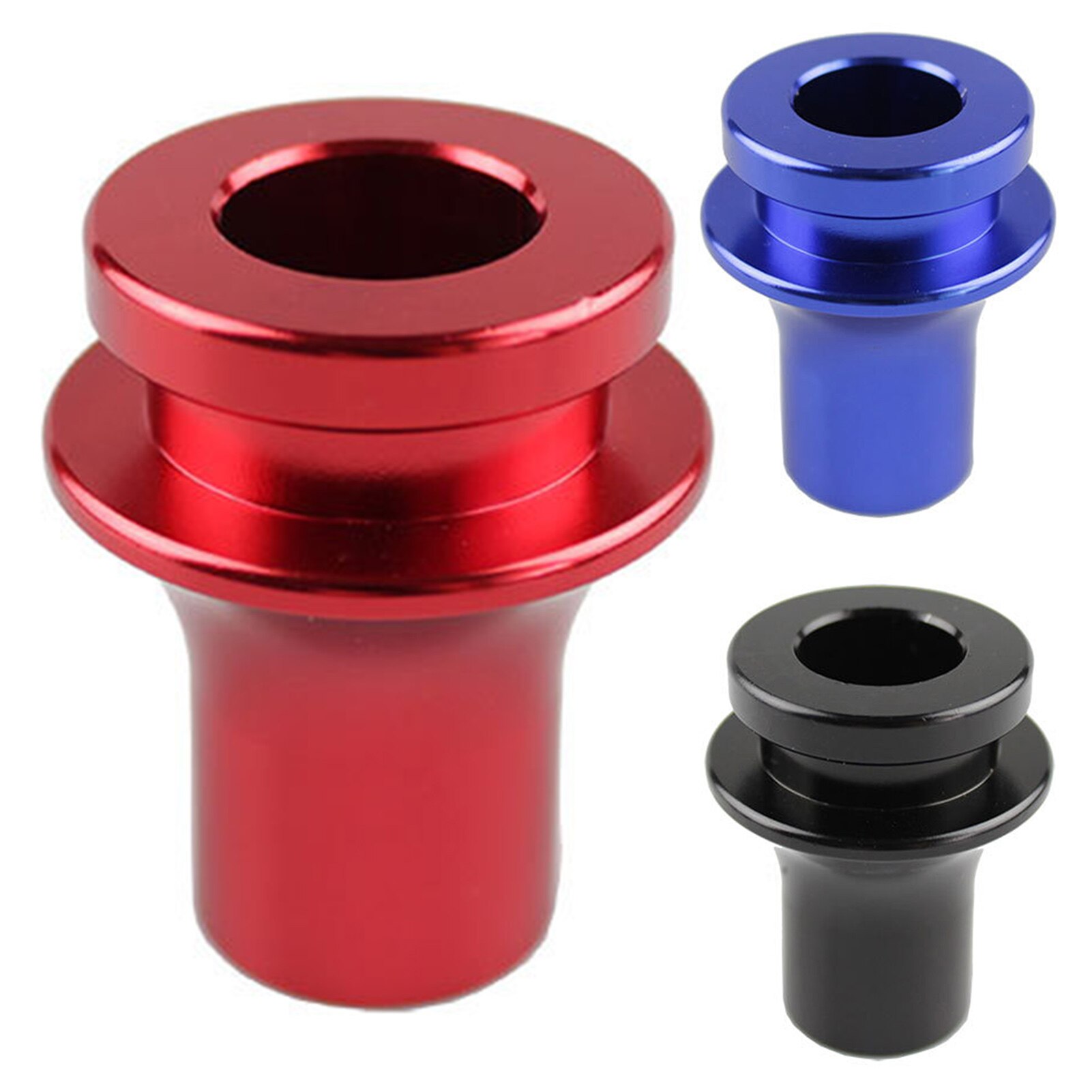 Pomo de palanca de cambios Base de adaptador de conector de aleación de aluminio de hilo pomo de cambio de modificación de coche para mitsubishi M10x1.25 paso de la rosca