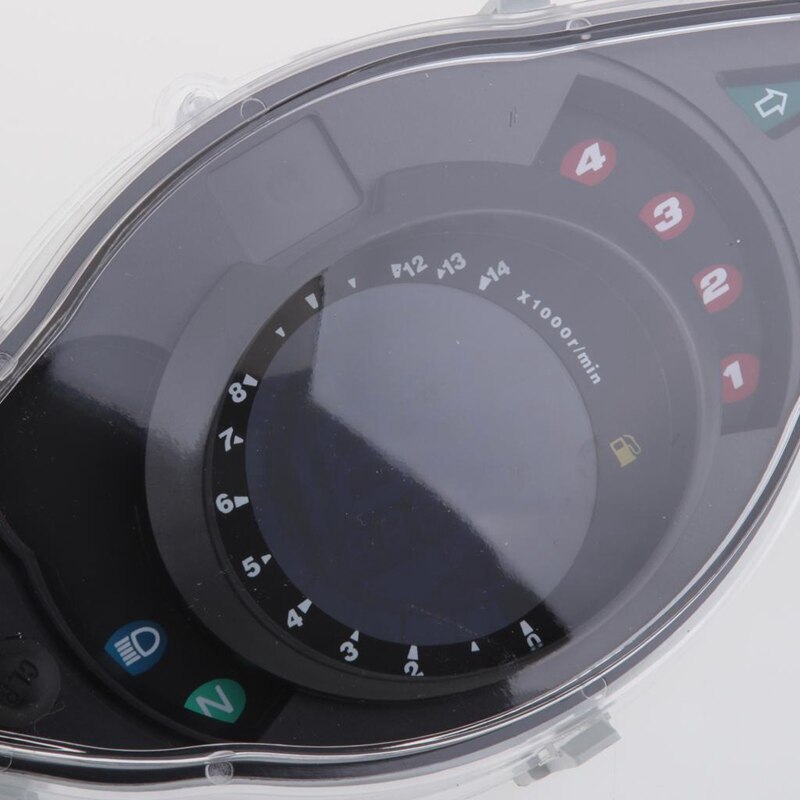 Motorcycle LCD Instrument 7 Color LCD Instrument for Honda WAVE 100 Wave100R DIGITAL METER Alpha