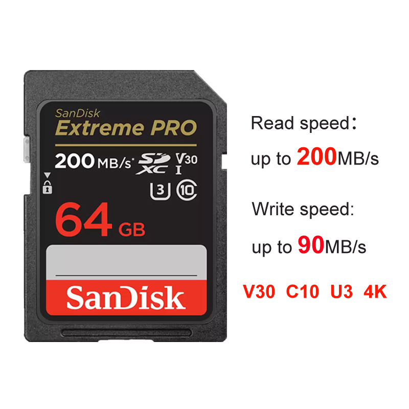 Tarjeta de memoria Digital segura SanDisk, 256GB, 128GB, 64GB, SDXC, 32GB, SDHC, tarjeta de memoria Flash SD para cámara Digital SLR, videocámara: 512 GB