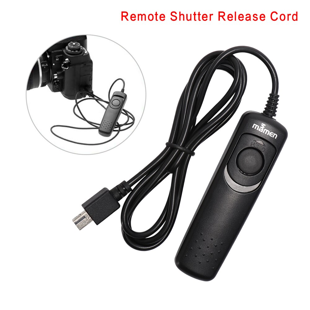 cordon de commande de déclencheur à distance de MC-DC2 pour Nikon D7000 D3100 D5000 D90 D7100 D600 commutateur de télécommande universel