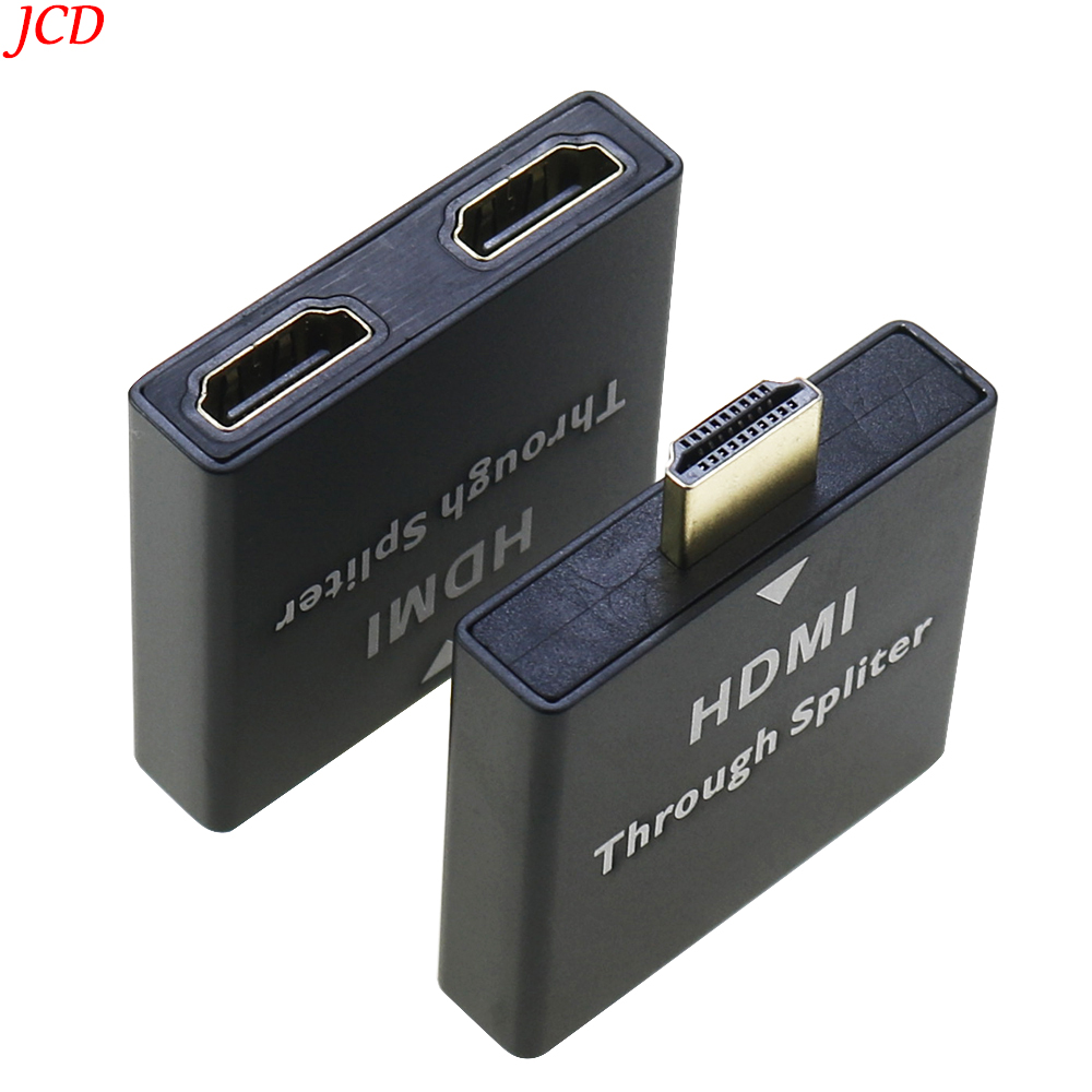 Répartiteur HDMI 1 en 2, Sortie Haute Définition 1080P, Synchronisation Audio et Vidéo Même Écran, Plug and Play 1 en 2, 1 Pièce