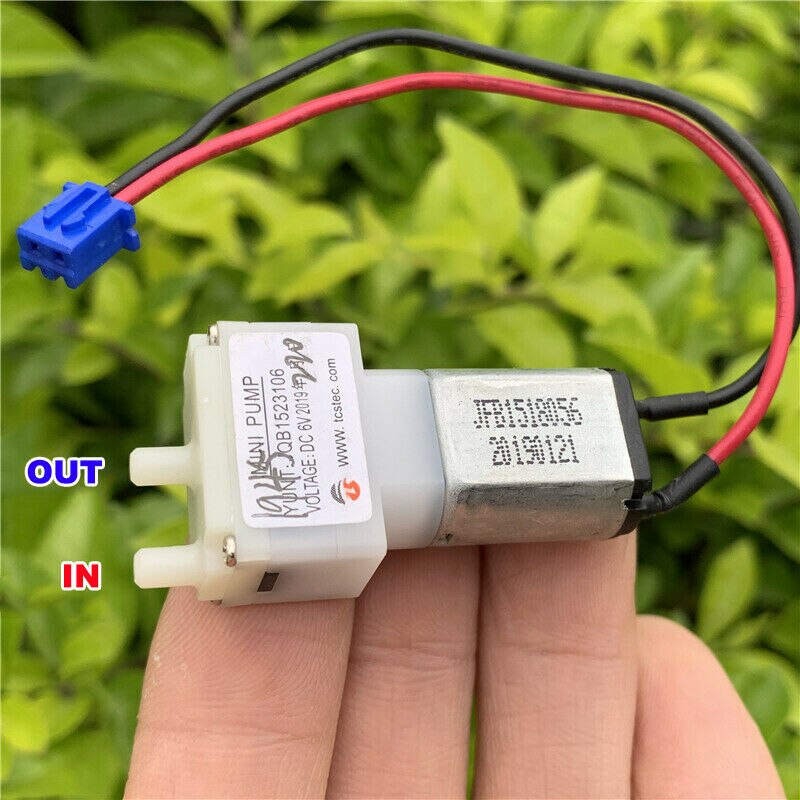 Small mini aquarium air pump, DC 5V 6V Micro 030 Air Pump, Oxygen Pump Diaphragm Pump 80Kpa