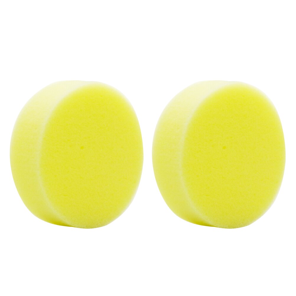 2/3/4 pièces chaussures nettoyage éponge épilation éponge polonais cire mousse éponge applicateur tampons propre rondelle outil de lavage: 2pcs