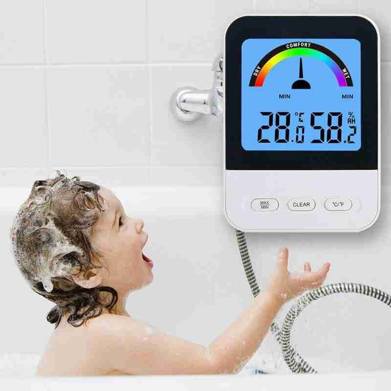 Cyfrowy domowy termometr elektroniczny i higrometr termometr pokojowy termometr suchy i mokry komfort przewodnik próbnik