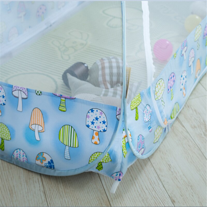 Blauwe babybedjes, klamboes, luifels, kinderbedjes, tenten, opvouwbare babybedjes, mongoolse yurts, netten voor kinderkamerdecoratie