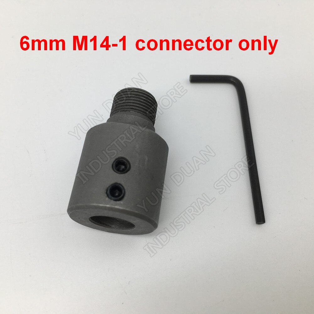 50mm 2&quot; LATHE Chuck 3 Jaw Manual mini Self-Centering Chuck Sanou K01-50 &amp; 8mm 10mm 12mm inner diameter Connecting rod Connector: 6mm  M14-1 Connector