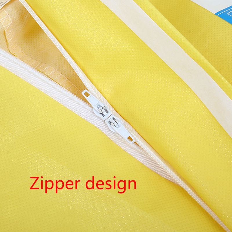 Protective Suit Coveralls With Cap Full Body Protection, SMS Nonwoven Labor Insurance Safety