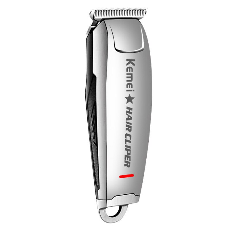 Kemei mini hårklipper 0mm elektrisk trimmer barbermaskine km -2812 udskæring hår skæg trimer maskinstyling værktøjer