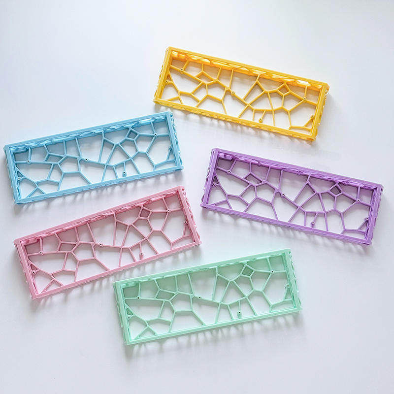 Holy60 Hollow Keyboard Case GH60 GT60 Mad60 Wooting60 M6 Custom Keyboard Shell White/red PC Gamer DIY Mechanical Keyboard