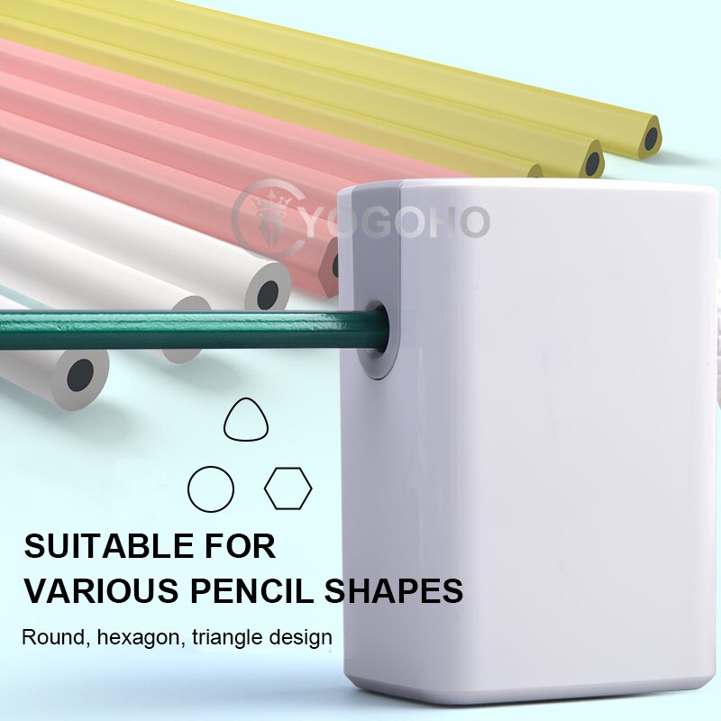 M&amp;G Hand-cranked Pencil Sharpener Manual Pencil Cutter Hand Crank Rotary Knife Pencil Sharpener Stationery Supplies