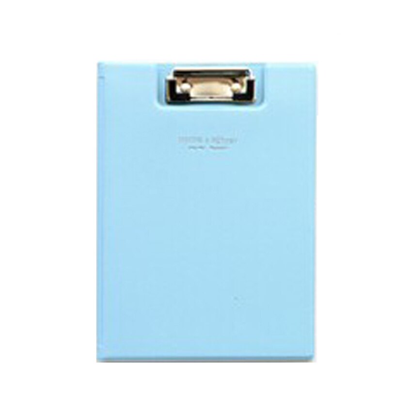 Carpeta plegable de PU A5 a prueba de agua para archivador, carpeta de contrato, almohadilla de escritura para estudiantes, suministro de papelería para oficina y escuela, Color aleatorio