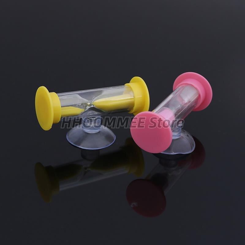 3 Minute Shower Timer 7 Colors Tooth Brushing Timer Children Supplies Hourglass Sand Clock Plastic Suction Cup