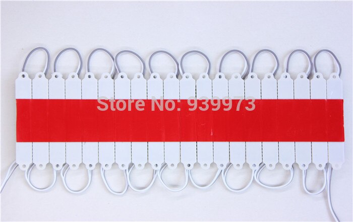 Module de lumière LED SMD 5630 étanche, module de rétroéclairage LED blanc (6000K) DC12V 1.5W 3 LED 45lm/led,