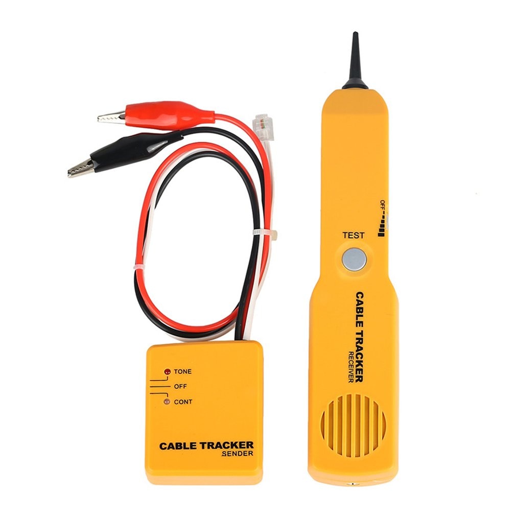 RJ11 Network Telephone Wire Cable Tester Toner Tracker Diagnose Tone Line Finder Tracer Detector Networking Tools