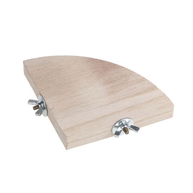 Plataforma de madera para loros y mascotas, estante de juguete para hámster, ramas, perchas para jaula de pájaros,