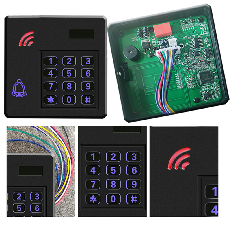 12V Waterproof Standalone Access control Device Machine Building Automation Door Access Entry Control System 125KHz 13.56Mhz