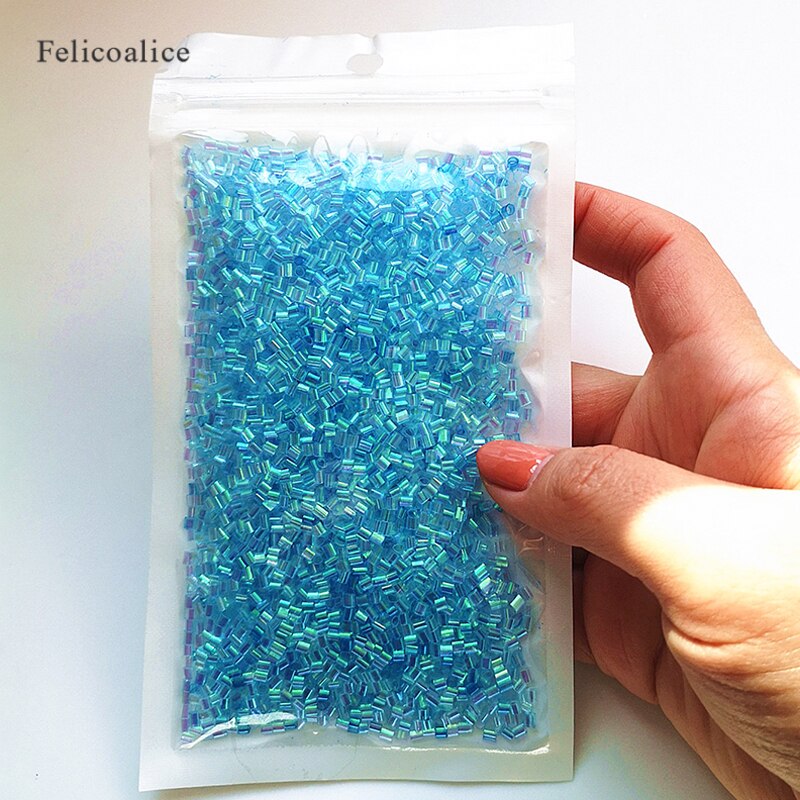 10g/Bag Slime Additives Supplies Bingsu Beads Accessories DIY Sprinkles Decorfor Fluffy Clear Crunchy Slime Clay: blue  10g