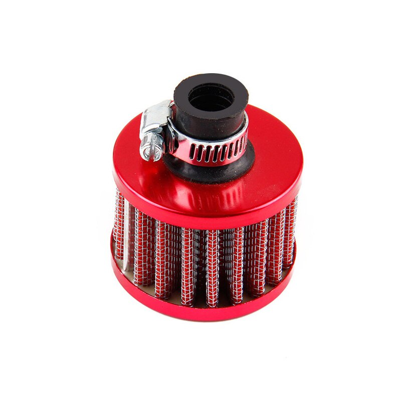 Universal 12mm Small Air Filter Motorcycle Car Accessories Turbo High Flow Racing Cold Air Intake Filter Cleaner Mushroom Head