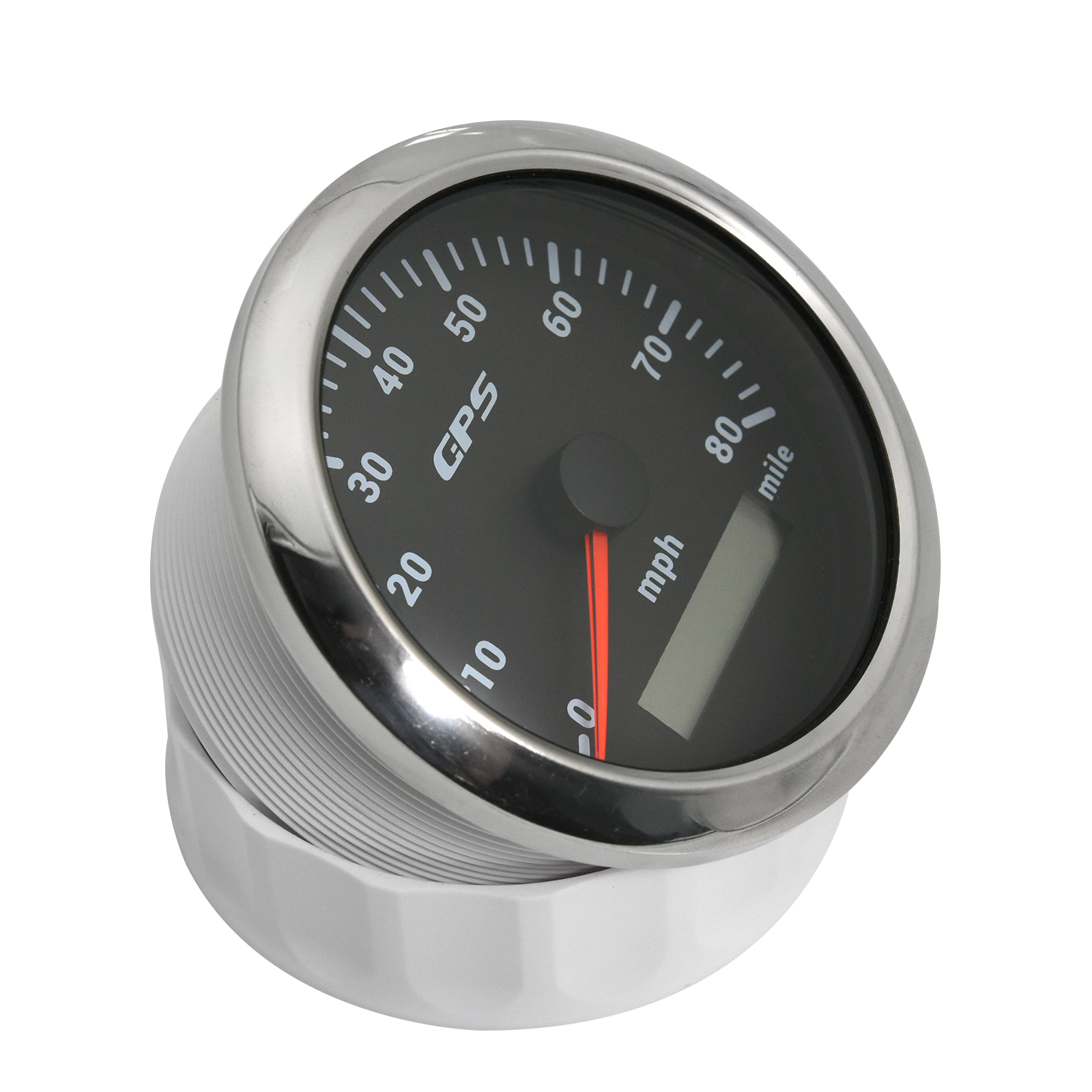 Universal Motorcycle Speed Meter Odometer Gauge Speed 85MM GPS Speedometer MPH Mile Odometer For Car Boat Truck UTV 7 Colors