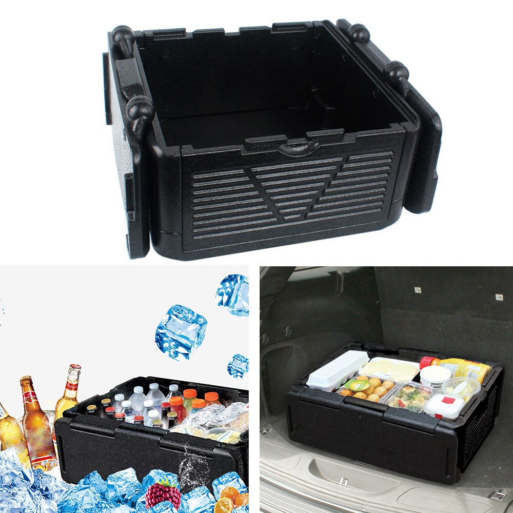 24L Insulation Folding Incubator Outdoor Picnic Food Wine Whisky Ice Bucket Insulated Waterproof Storage Boxes Kitchen Tool