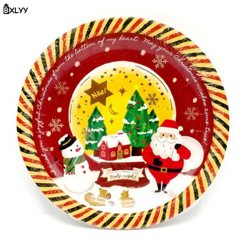 BXLYY Kerstman Bronzing Wegwerp Papierlade Kerst Decoraties voor Huis Feestartikelen Verjaardagsfeestje Decoraties Kids.7