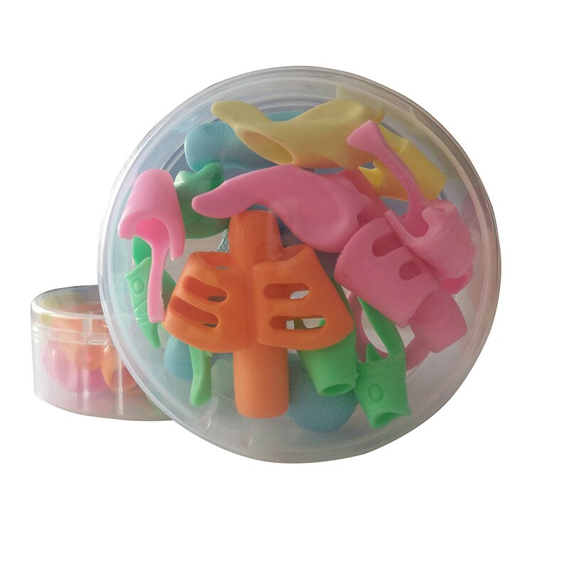 Silicone Pencil Holder Pen Two finger Writing Aid Grip Posture Correction Tool for Children Students Kids