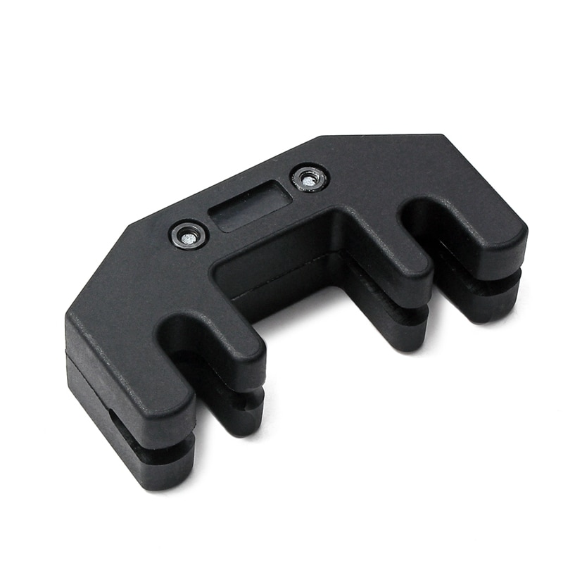 Rubber Coated Heavy Metal Practice Mute for Cello &amp; Viola Black