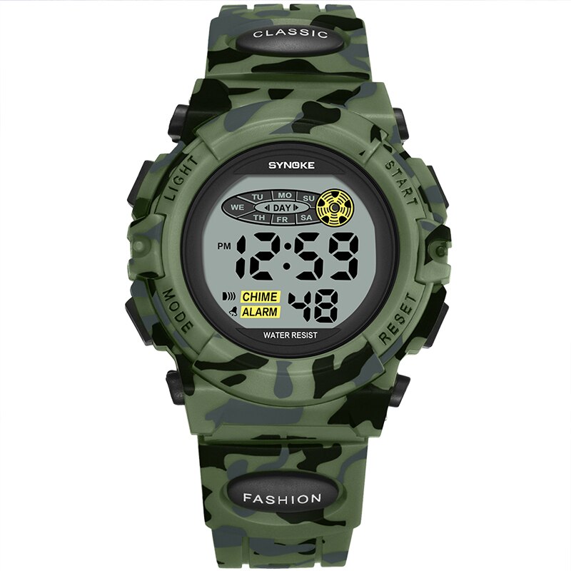 Kinderen Horloges Jongens Synoke Kids Sport Horloges Waterdicht Elektronische Horloge Klok Kinderen Digitale Horloge Voor Jongens Meisjes: N
