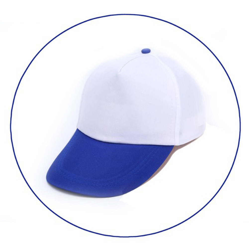 Nuevos gorros de para hombres y mujeres, gorras de béisbol con Cierre trasero ajustables, colores sólidos, estilo europeo, tendencia de clásica: blue 1