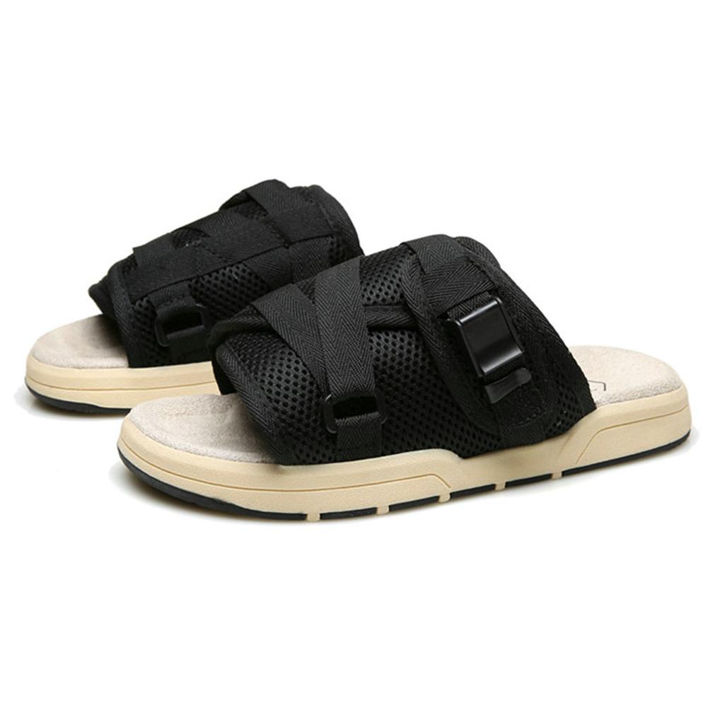 Chanclas antideslizantes de gran tamaño para hombre y mujer, sandalias de playa informales, a la , de verano