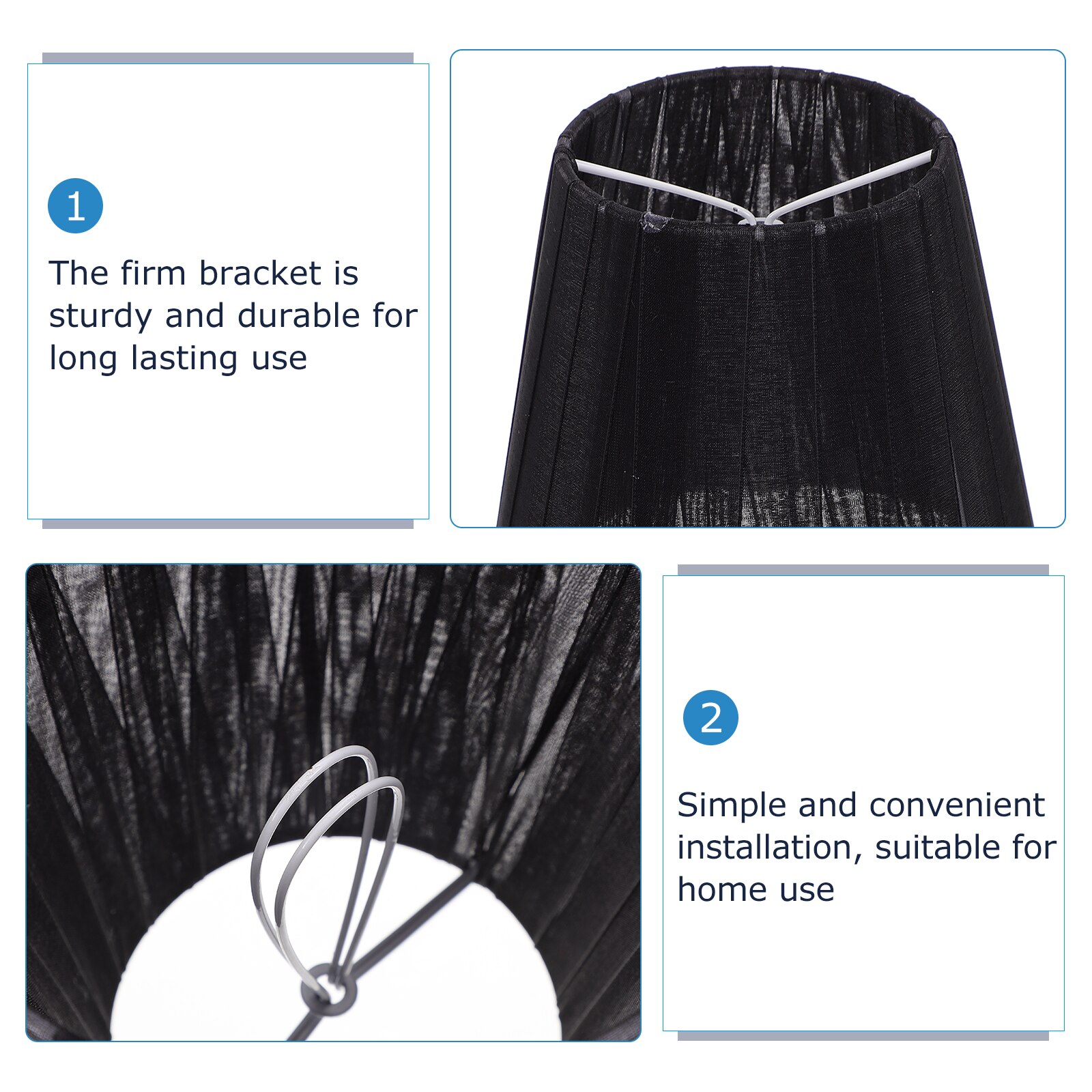 2 Stuks Translucent Gaas Lampenkap Clip-Lamp Licht Cover Creatieve Licht Schaduw