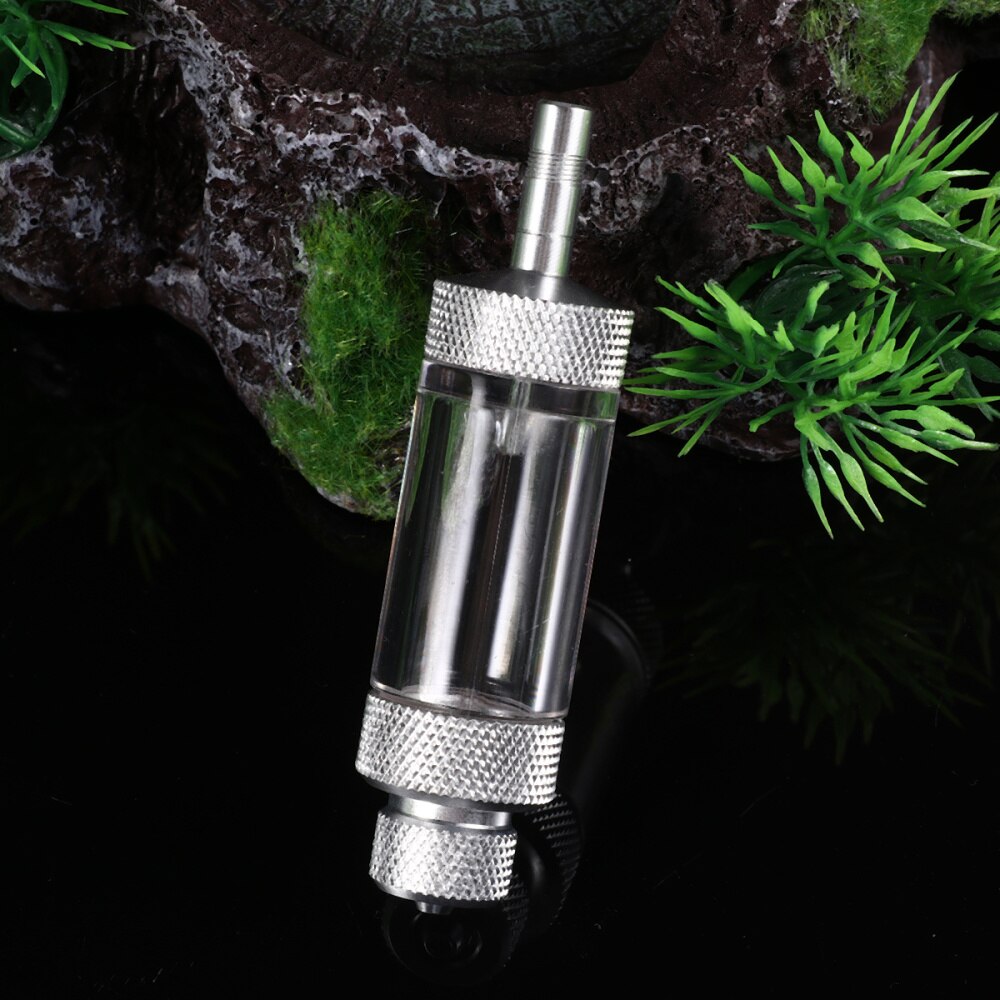 1Pc CO2 Bubble Dioxide Measurement Device Non-Return Bubble Diffuser Regulator for Fish Tank Aquarium: 8.6X2X2cm