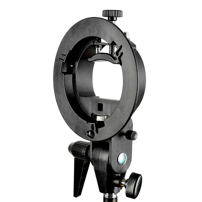Godox S-shaped Bracket S-shaped Chuck Top Flash Bracket Lamp Holder Baorongkou Soft Box Photography Light