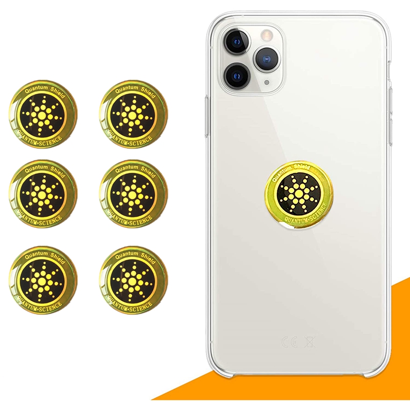 10Pcs Emf Bescherming Sticker Anti Straling Mobiele Telefoon Sticker Voor Telefoons Ipad Laptop Andall Elektronische Apparaten
