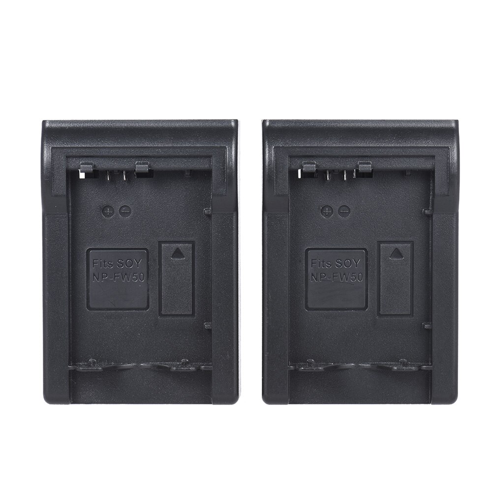 Andoer NP-FW50 NPFW50 Dual Channel LCD Digital Camera Battery Charger for Sony A7 A7R A7sII A7II A6500 A6300 A7RII NEX Series